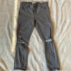 Light grey PacSun Ankle Jegging